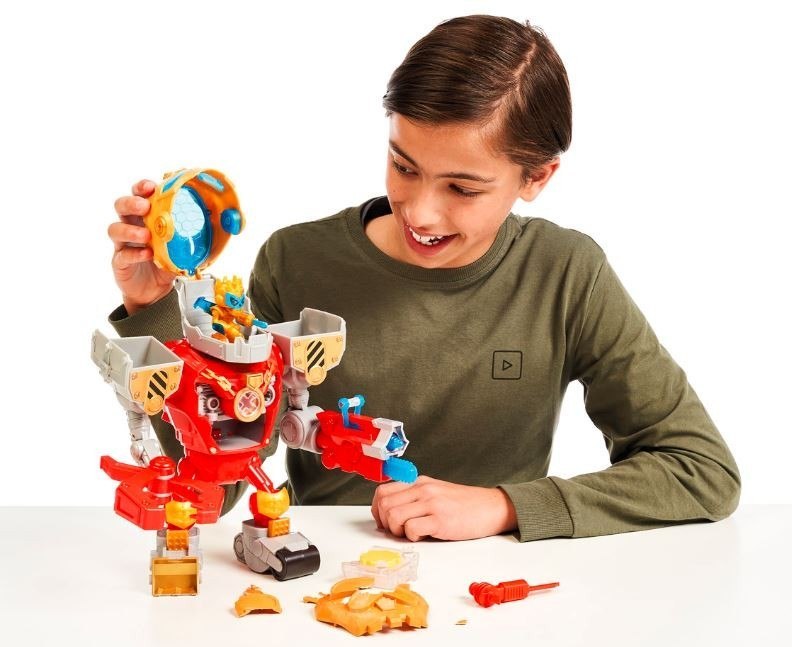 Mega Robot Treasure X Robots Gold